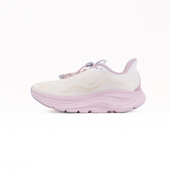 Hoka Clifton 11 GTX (Women's) - Alabaster/Pink Opal