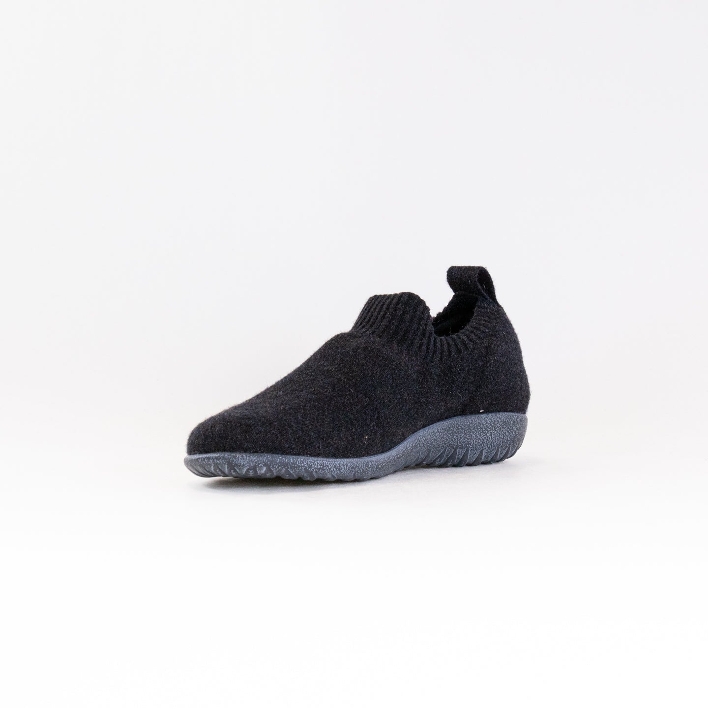 Naot Nuku (Women's) - Black Knit W/ Gray