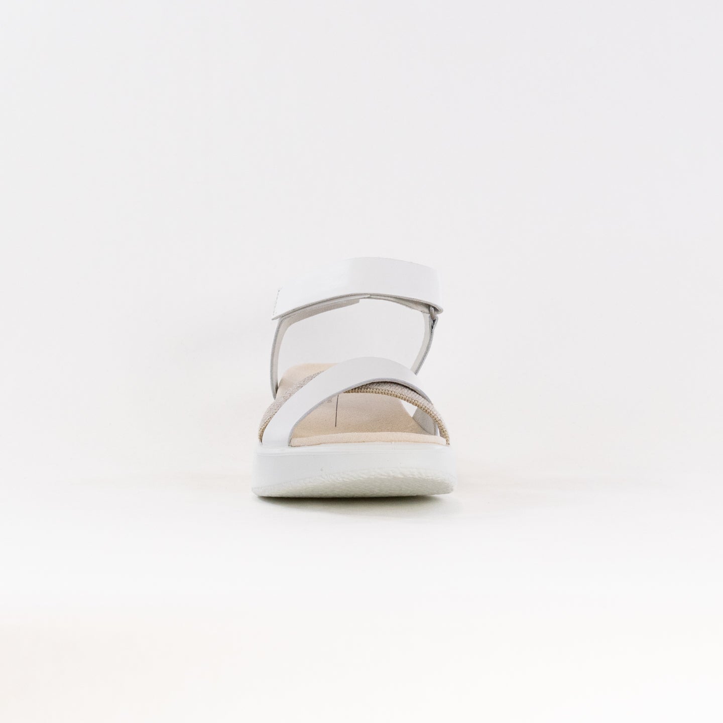 Ecco Flowt Wedge LX W Crossband (Women's) - White