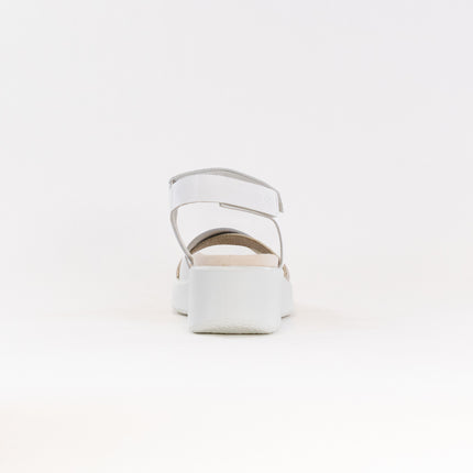 Ecco Flowt Wedge LX W Crossband (Women's) - White