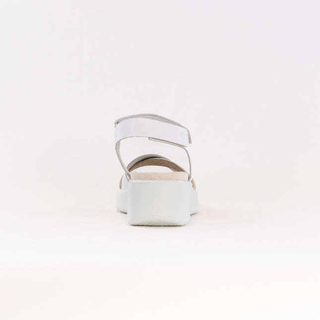 Ecco Flowt Wedge LX W Crossband (Women's) - White