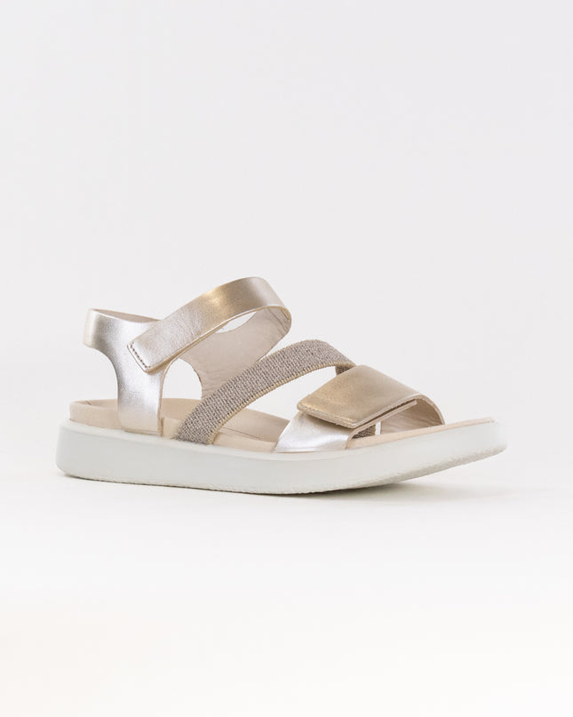 Ecco Flowt (Women's) - Pure White Gold