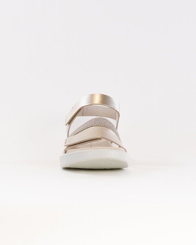 Ecco Flowt (Women's) - Pure White Gold
