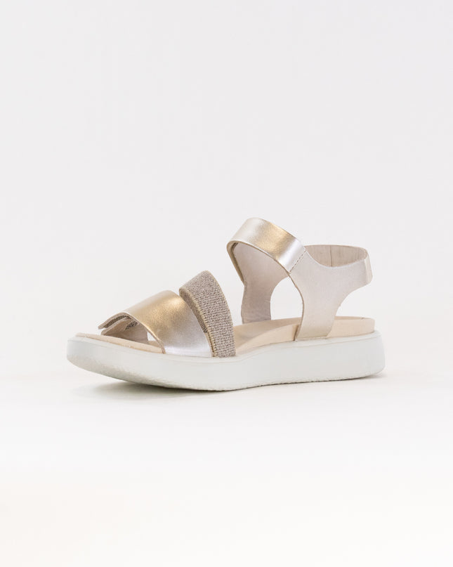 Ecco Flowt (Women's) - Pure White Gold