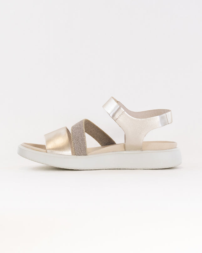 Ecco Flowt (Women's) - Pure White Gold