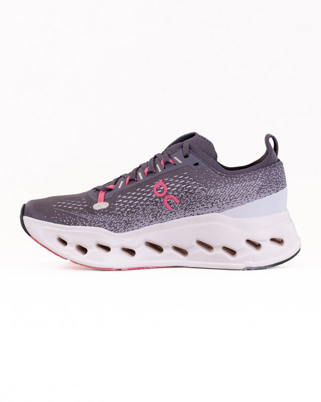 On Cloudsurfer Max (Women's) - Pebble/Oyster