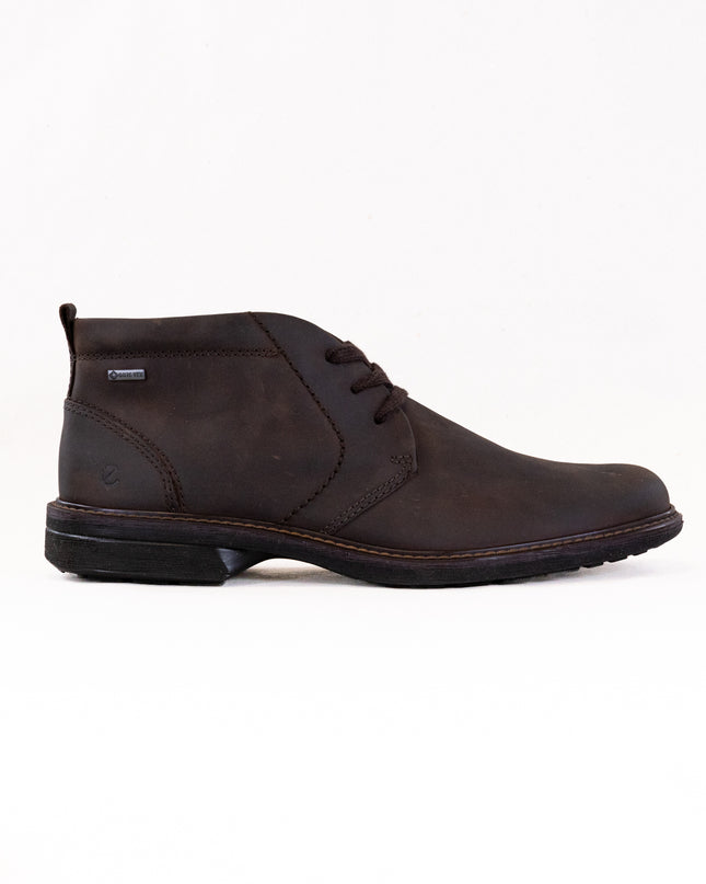 ECCO Turn GTX Ankle Boot (Men's) - Cocoa Brown Nubuck