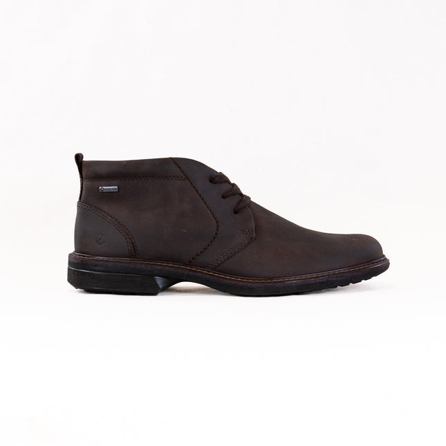 Ecco Turn GTX Ankle Boot (Men's) - Cocoa Brown Nubuck