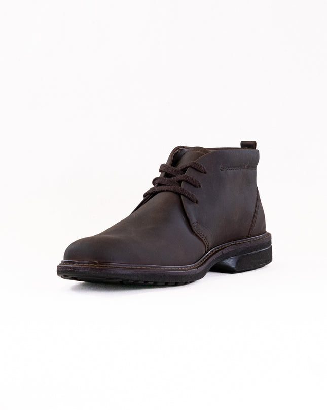 ECCO Turn GTX Ankle Boot (Men's) - Cocoa Brown Nubuck