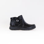 5 / MEDIUM / BLACK LEATHER