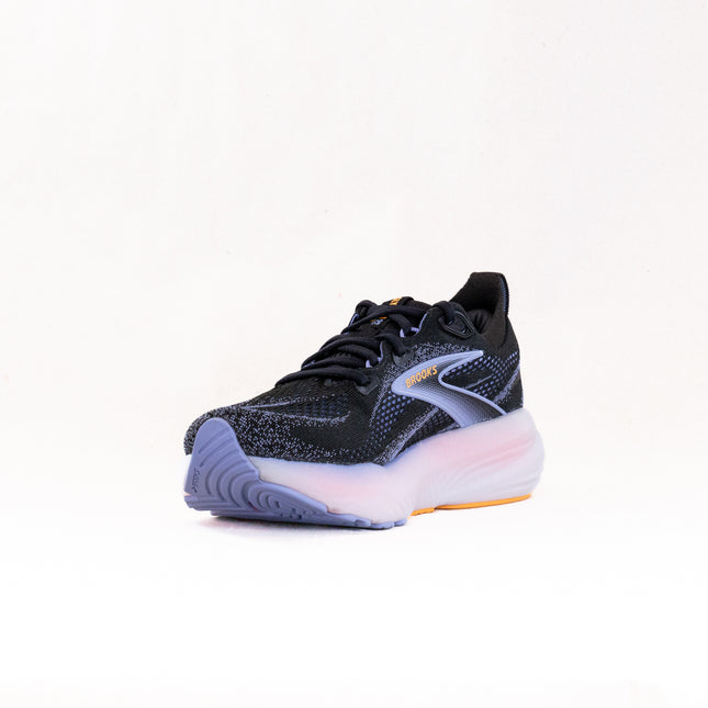 Brooks Glycerin 22 (Women's) - Black/Blue Heron/Orange