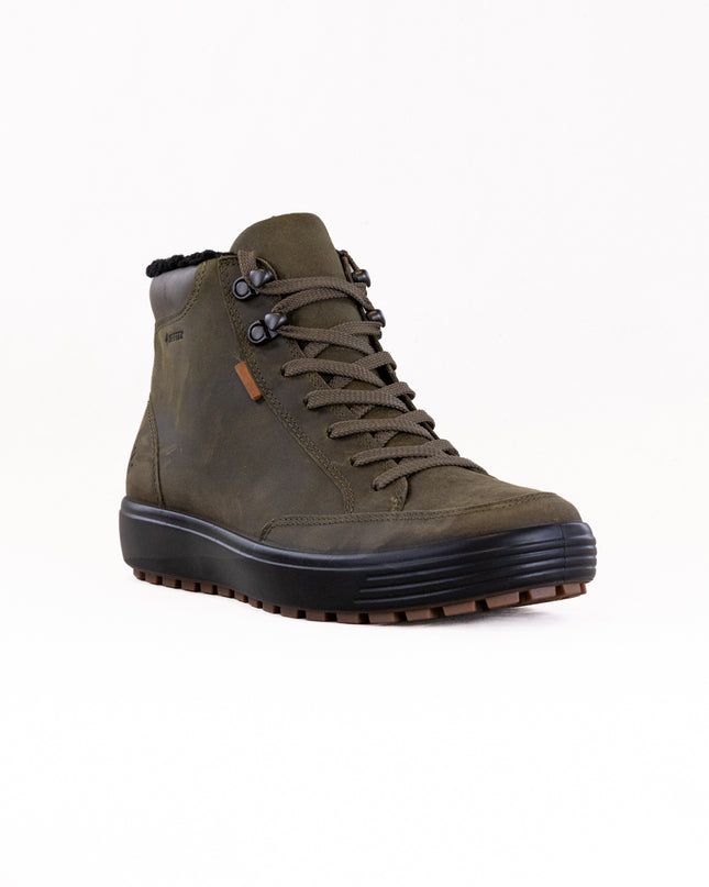 ECCO Soft 7 Tred Gore-Tex (Men's) - Tarmac/Dark Clay Nubuck