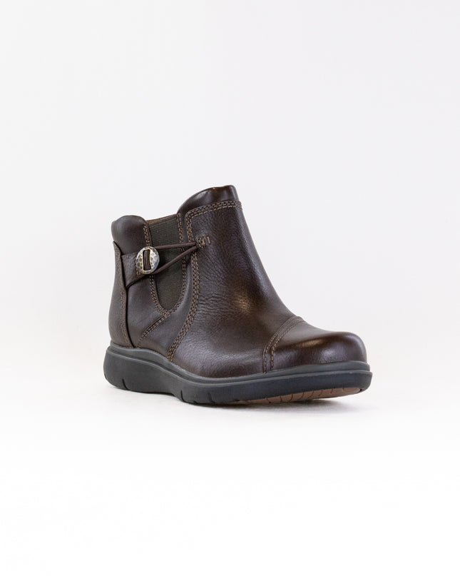 Clarks Certina Joy (Women's) - Dark Brown Leather