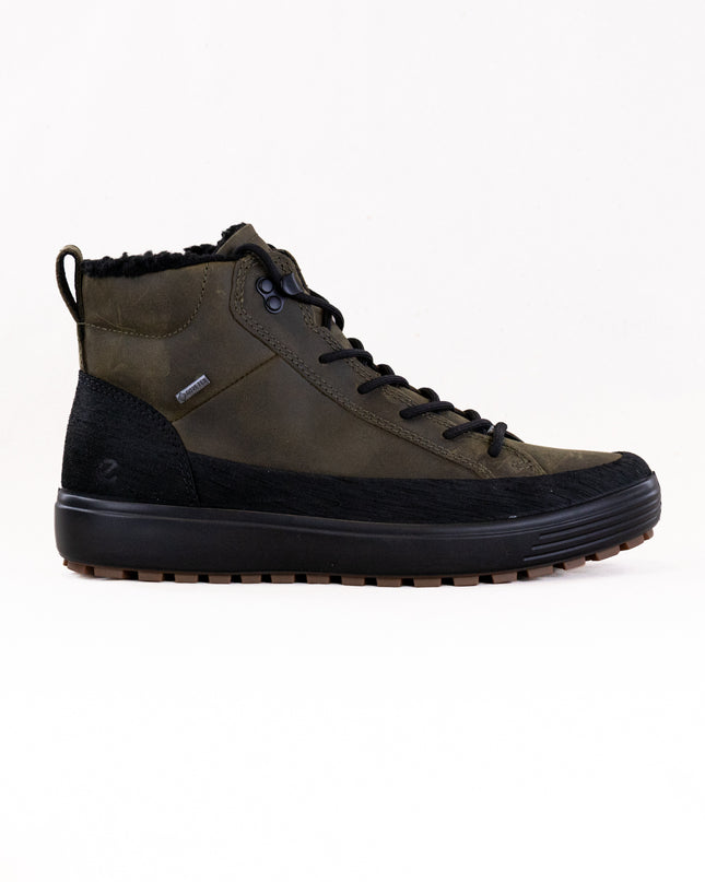 ECCO Soft 7 Tred High Boot (Men's) - Black/Tarmac
