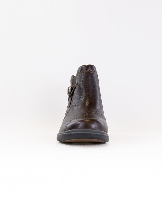 Clarks Certina Joy (Women's) - Dark Brown Leather