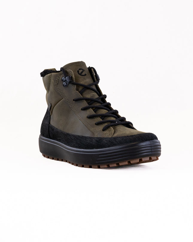 ECCO Soft 7 Tred High Boot (Men's) - Black/Tarmac