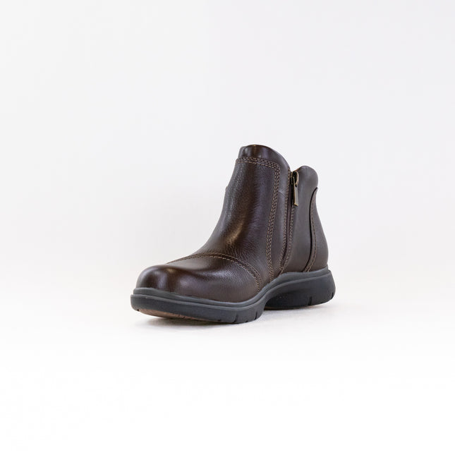 Clarks Certina Joy (Women's) - Dark Brown Leather