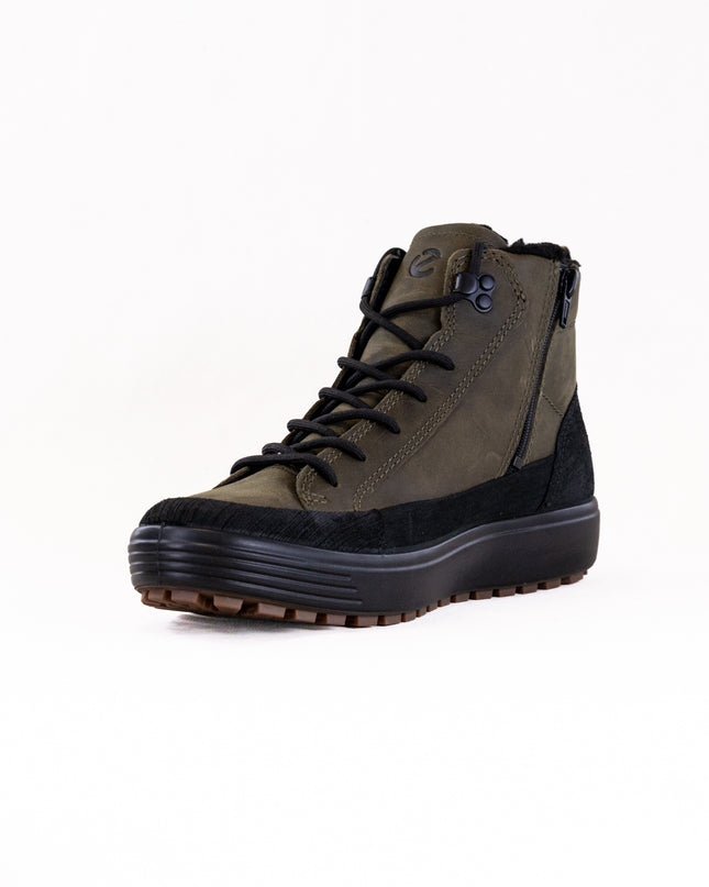 ECCO Soft 7 Tred High Boot (Men's) - Black/Tarmac