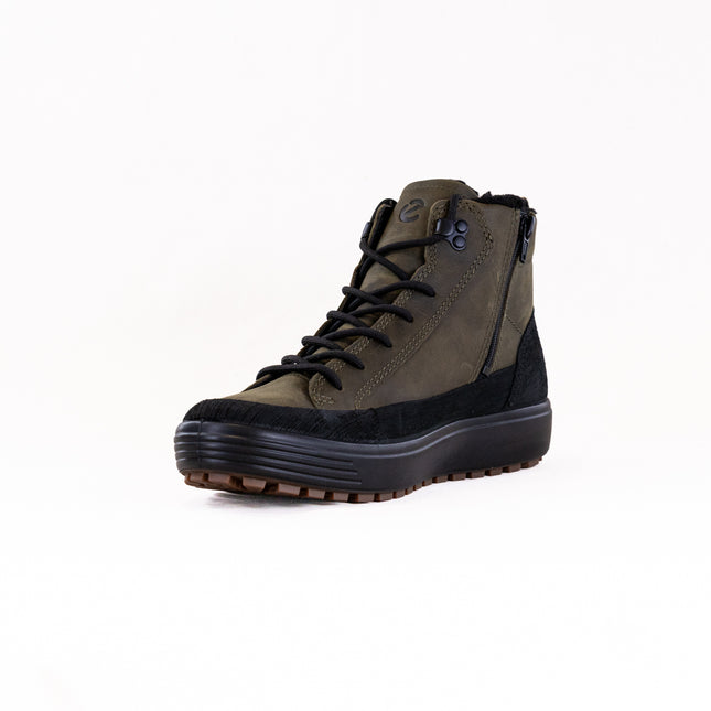 ECCO Soft 7 Tred High Boot (Men's) - Black/Tarmac