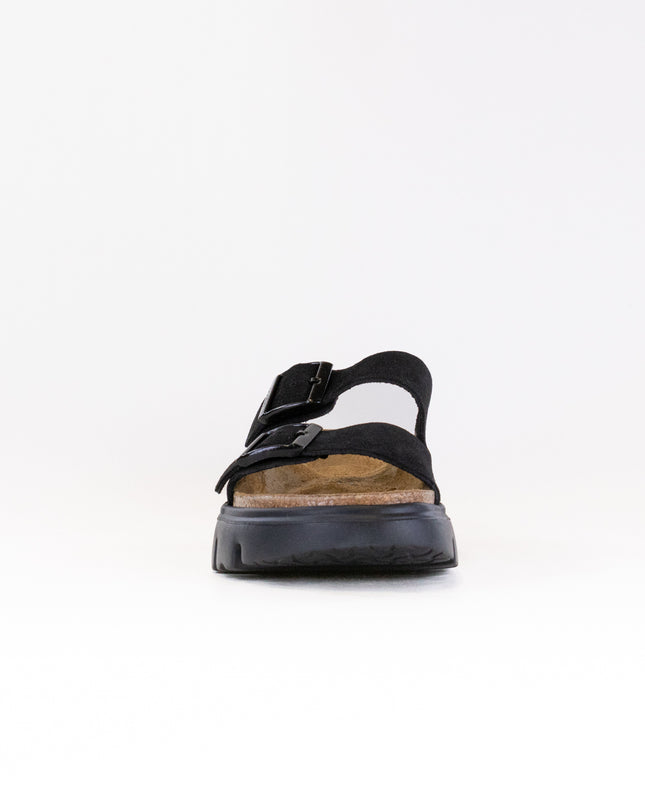 Birkenstock-Papillo Arizona Chunky (Women's) - Black Suede
