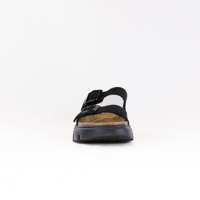 Birkenstock-Papillo Arizona Chunky (Women's) - Black Suede