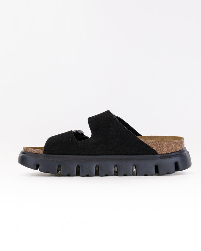 Birkenstock-Papillo Arizona Chunky (Women's) - Black Suede