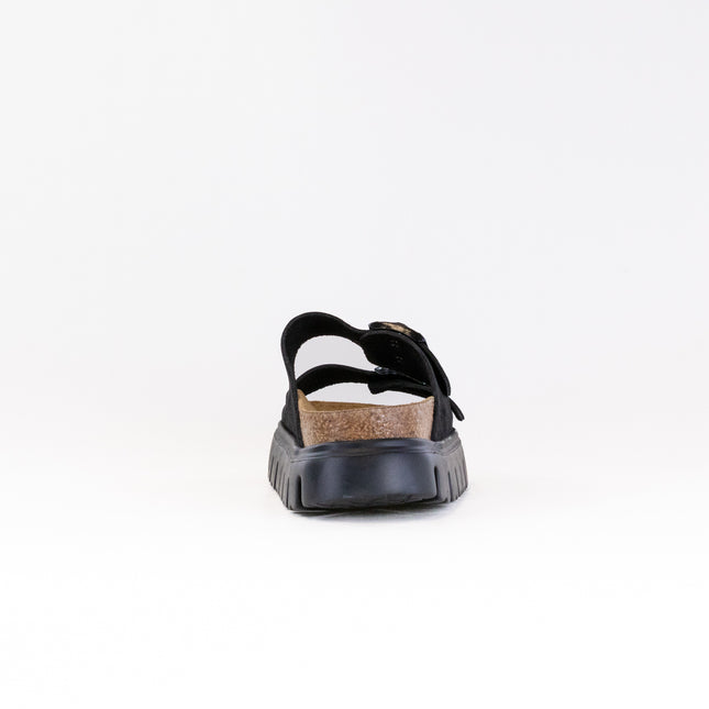 Birkenstock-Papillo Arizona Chunky (Women's) - Black Suede