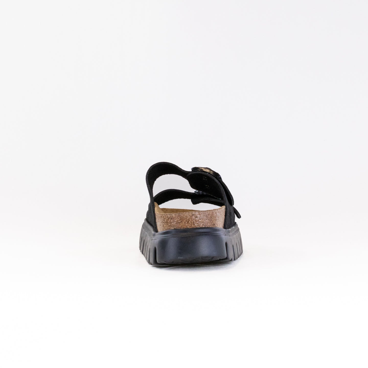 Birkenstock-Papillo Arizona Platform (Women's) - Black Suede