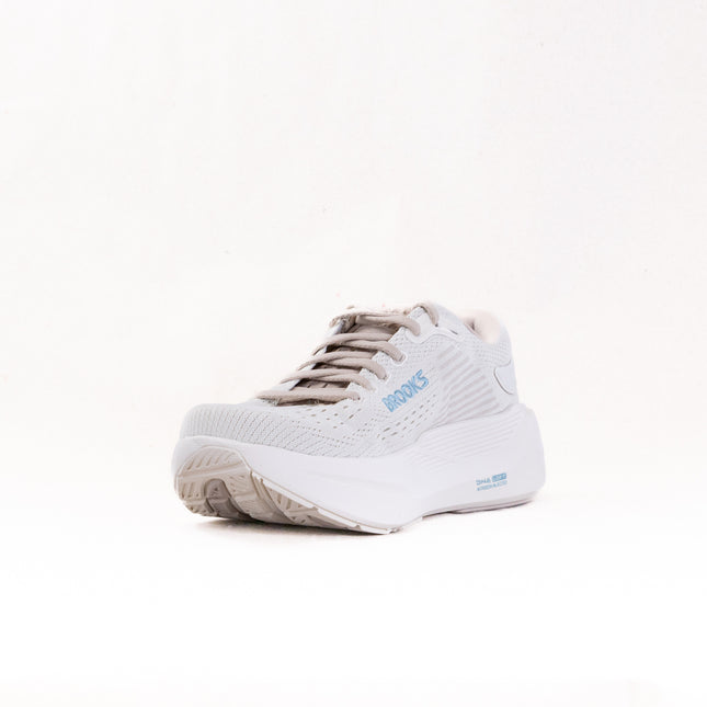 Brooks Ghost Max 3 (Women's) - Coconut/Chateau Grey/Blue