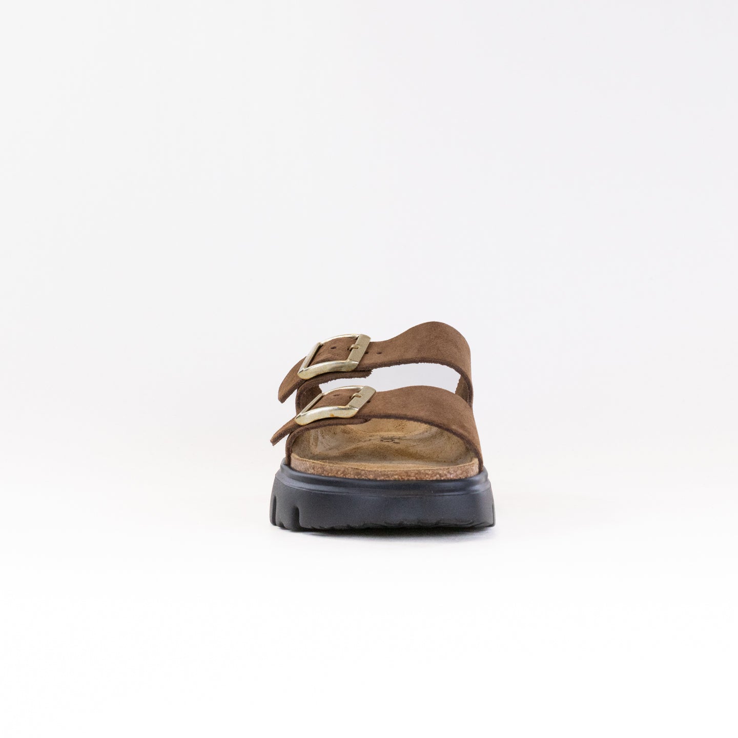 Birkenstock-Papillo Arizona Platform (Women's) - Dark Tea