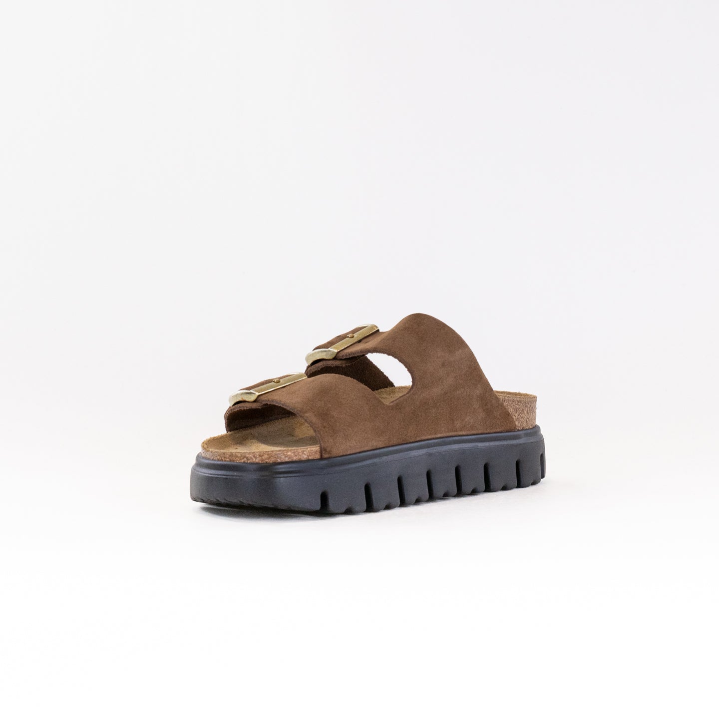 Birkenstock-Papillo Arizona Platform (Women's) - Dark Tea