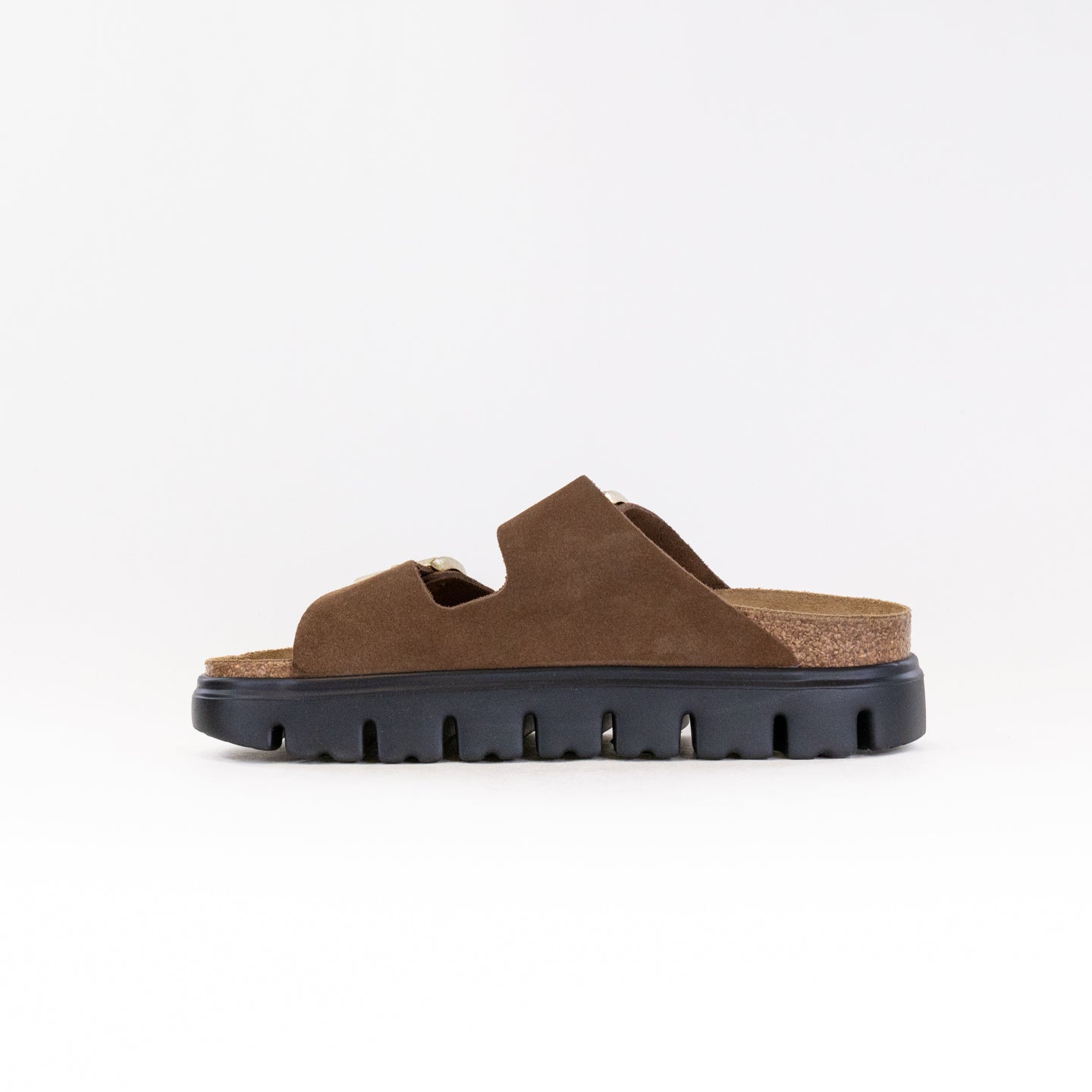 Birkenstock-Papillo Arizona Platform (Women's) - Dark Tea