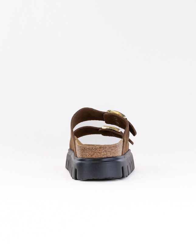 Birkenstock-Papillo Arizona Chunky (Women's) - Dark Tea