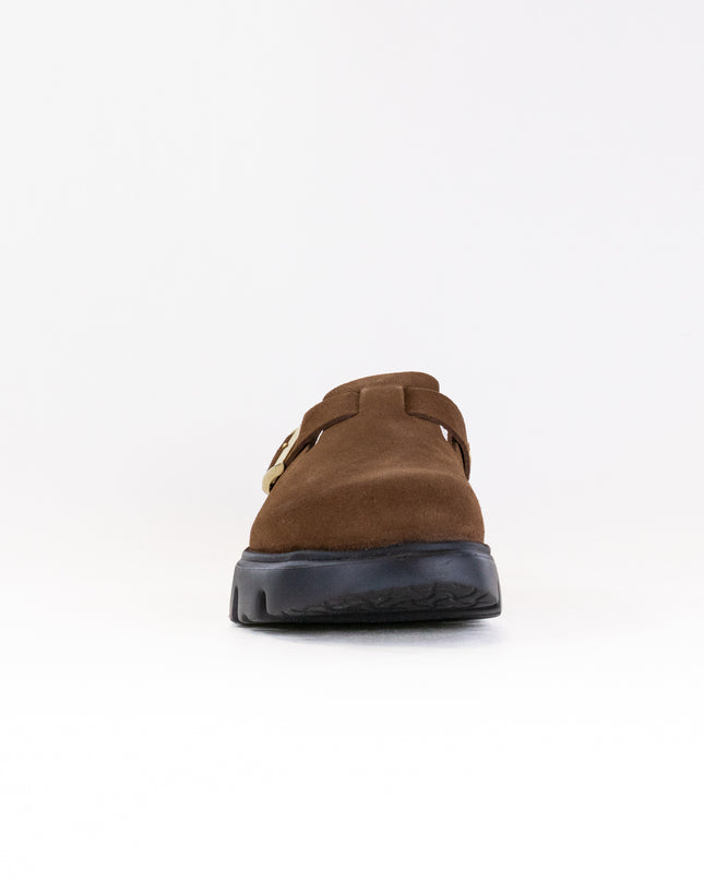 Birkenstock-Papillo Boston Chunky (Women's) - Dark Tea