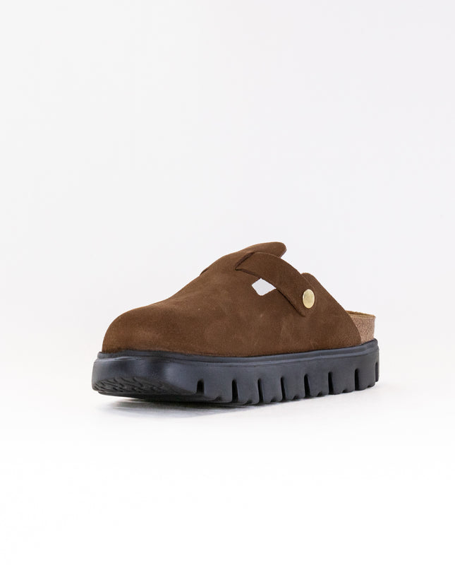 Birkenstock-Papillo Boston Chunky (Women's) - Dark Tea