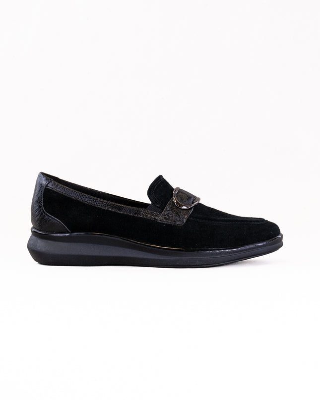 Clarks Lynell Bay (Women's) - Black Suede