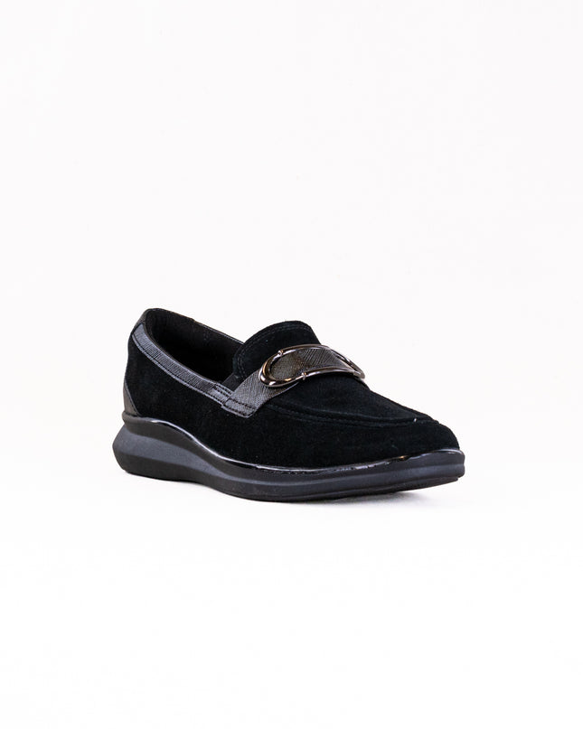 Clarks Lynell Bay (Women's) - Black Suede