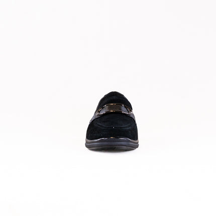 Clarks Lynell Bay (Women's) - Black Suede
