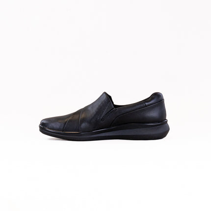 Clarks Lynell Slip (Women's) - Black Leather
