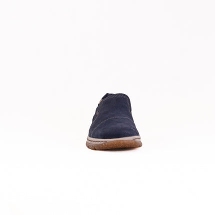 Clarks Orlene Slip (Women's) - Navy Nubuck