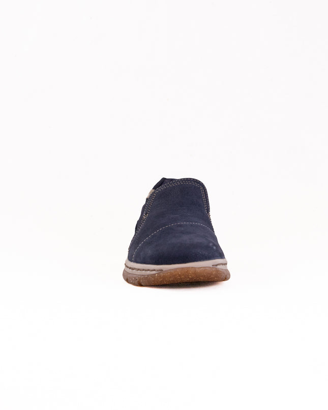 Clarks Orlene Slip (Women's) - Navy Nubuck