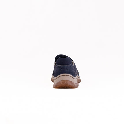 Clarks Orlene Slip (Women's) - Navy Nubuck
