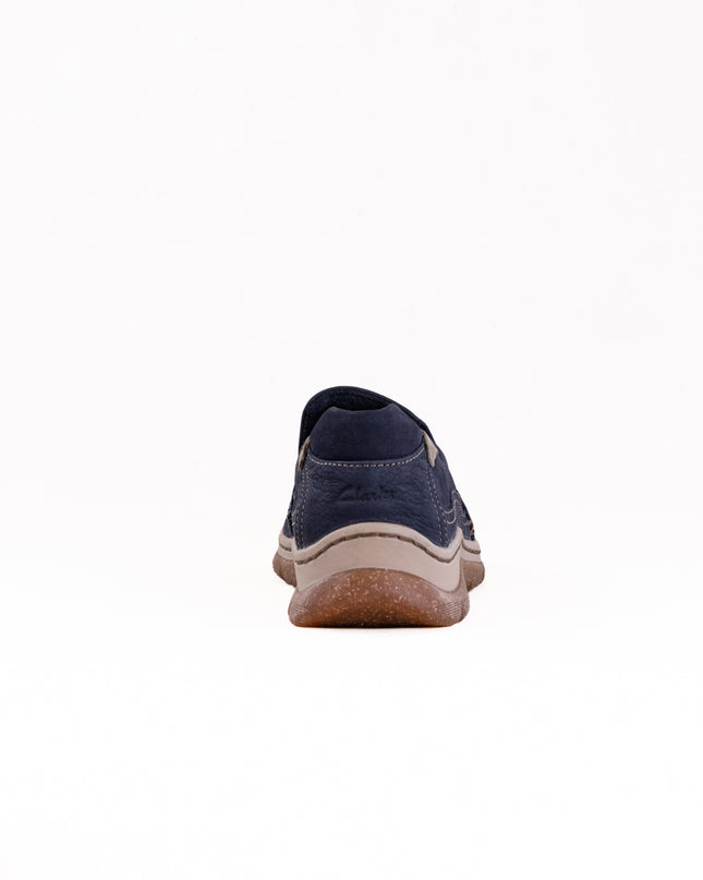 Clarks Orlene Slip (Women's) - Navy Nubuck