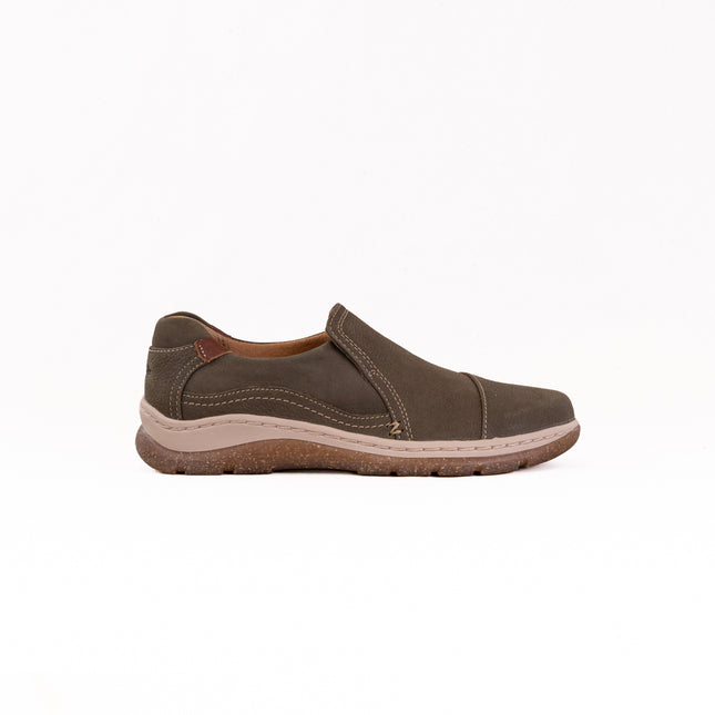 Clarks Orlene Slip (Women's) - Dark olive