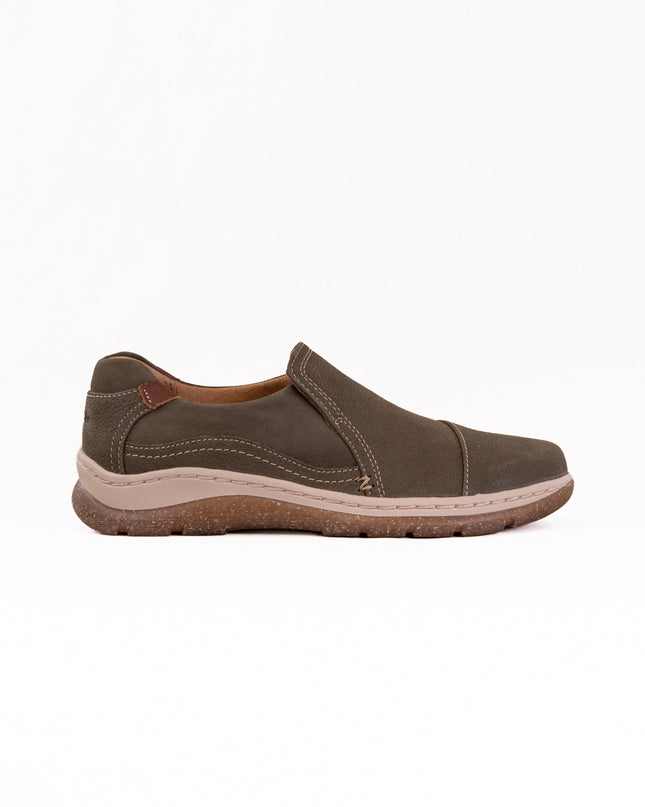 Clarks Orlene Slip (Women's) - Dark olive