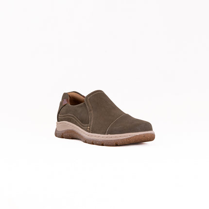 Clarks Orlene Slip (Women's) - Dark olive