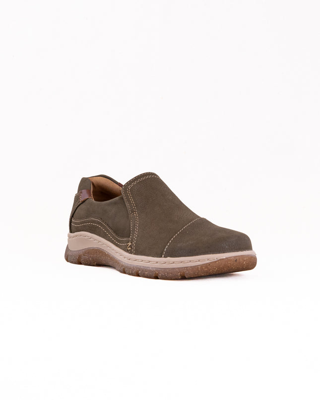 Clarks Orlene Slip (Women's) - Dark olive