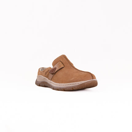 Clarks Orlene Clog (Women's) - Tan Warmlined Leather