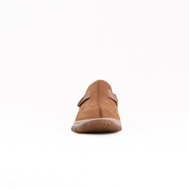 Clarks Orlene Clog (Women's) - Tan Warmlined Leather
