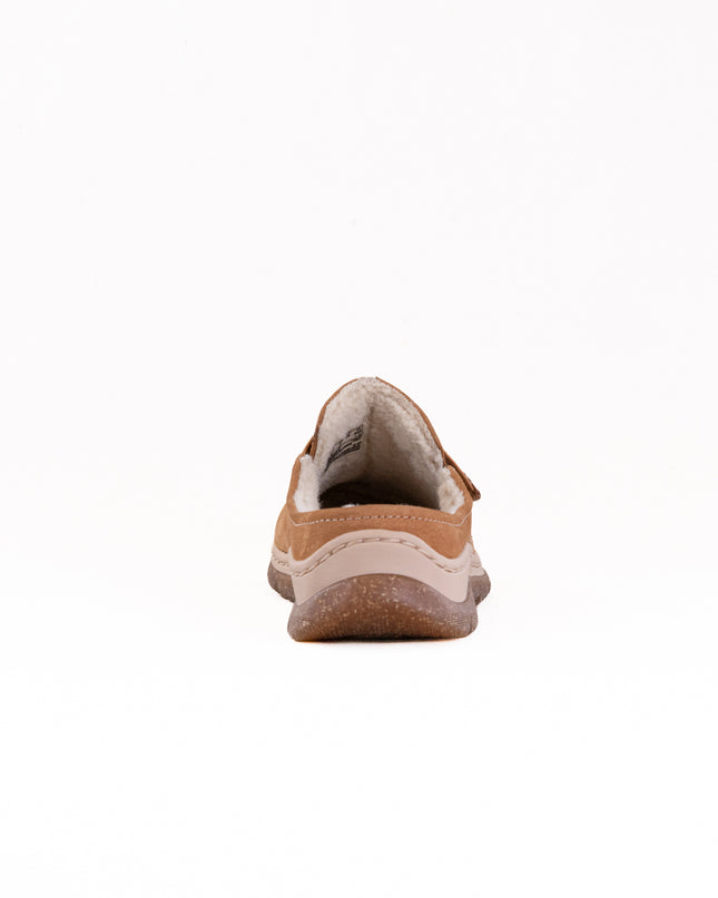 Clarks Orlene Clog (Women's) - Tan Warmlined Leather
